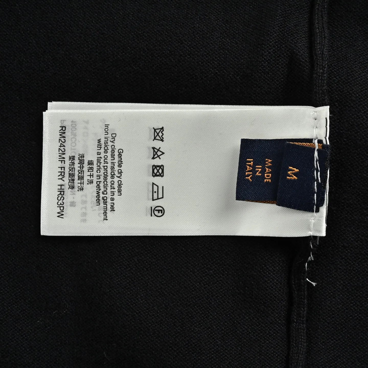 Louis Vuitton/Louis Vuitton presbyopic nylon patch pocket knitted short sleeves